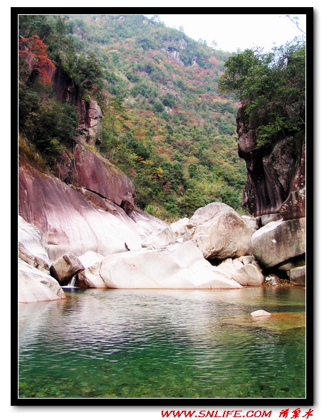 秋之旅(赏红叶-观靓水-行古道）